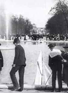 Bassin Des Tuileries (1896) afişi