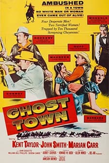 Ghost Town (1956) afişi