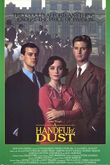 A Handful Of Dust (1988) afişi
