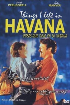 Cosas Que Dejé En La Habana (1997) afişi