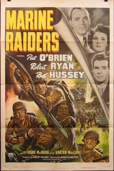 Marine Raiders (1944) afişi