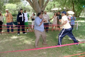 Johnson Ailesi Tatilde Fotoğrafı