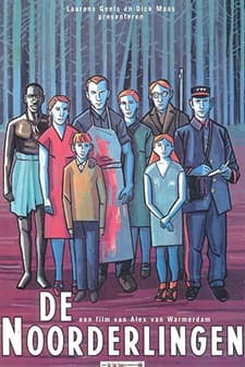 De noorderlingen (1992) afişi