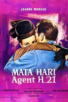 Mata Hari, Agent H21 (1964) afişi