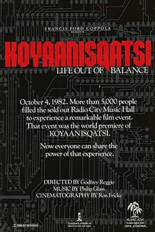 Koyaanisqatsi (1982) afişi
