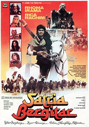Satria Bergitar (1984) afişi