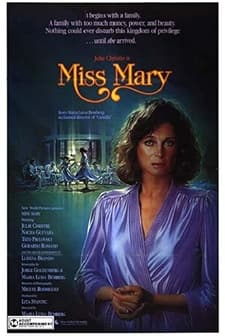 Miss Mary (1986) afişi