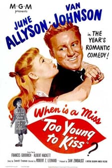 Too Young To Kiss (1951) afişi