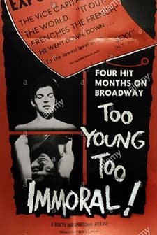 Too Young, Too ımmoral (1962) afişi