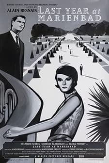 Geçen Yıl Marienbad'da (1961) afişi