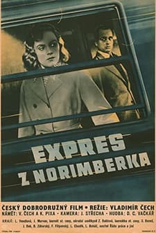 Expres Z Norimberka (1954) afişi