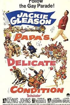 Papa's Delicate Condition (1963) afişi