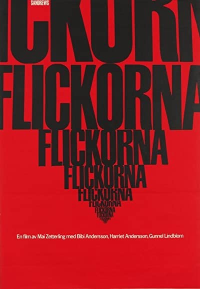 Flickorna (1968) afişi