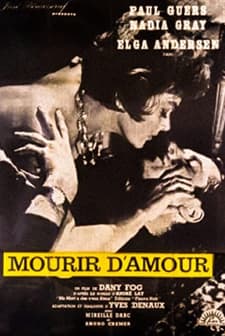 Mourir D'amour (1961) afişi