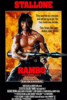 Rambo: İlk Kan 2 (1985) afişi