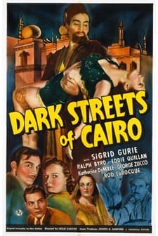 Dark Streets Of Cairo (1940) afişi