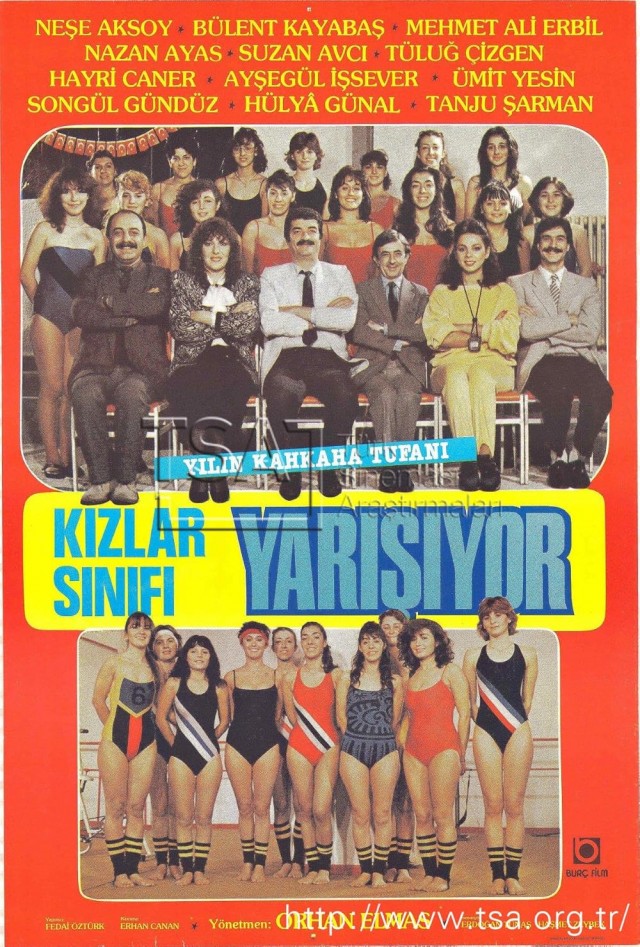 Kızlar Sınıfı Yarışıyor (1985) afişi