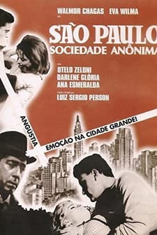 São Paulo, Sociedade Anônima (1965) afişi