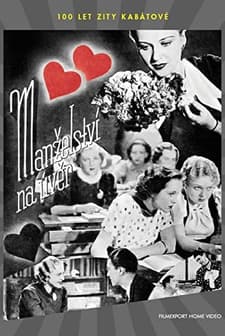 Manzelství Na úver (1936) afişi