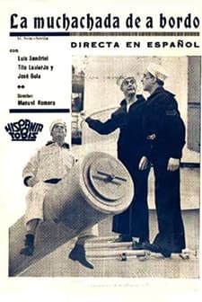 La Muchachada De A Bordo (1936) afişi
