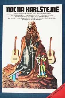Noc Na Karlstejne (1974) afişi