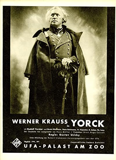 Yorck (1931) afişi