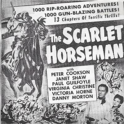 The Scarlet Horseman (1946) afişi