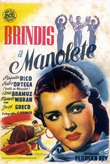 Brindis A Manolete (1948) afişi