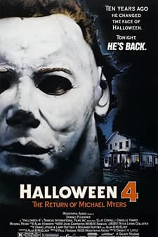 Halloween 4: Michael Myers'ın Dönüşü (1988) afişi