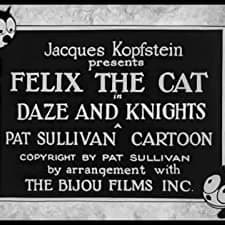 Daze And Knights (1927) afişi