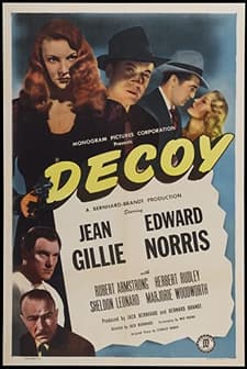 Decoy (1946) afişi