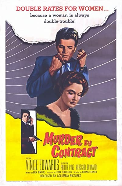 Murder By Contract (1958) afişi