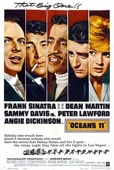 Ocean's Eleven (1960) afişi