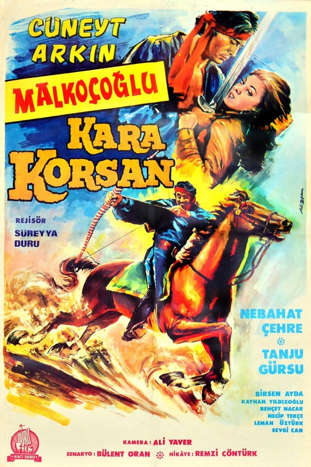 Malkoçoğlu Kara Korsan (1968) afişi