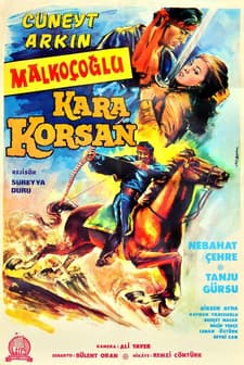 Malkoçoğlu Kara Korsan (1968) afişi