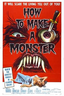 How To Make A Monster (1958) afişi