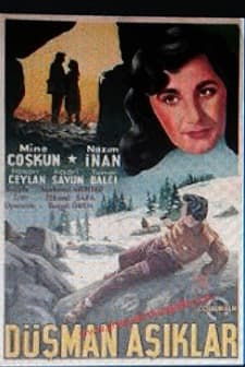 Düşman Aşıklar (1955) afişi