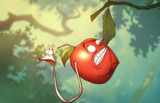 Elma Ve Elma Kurdu fotoğrafı