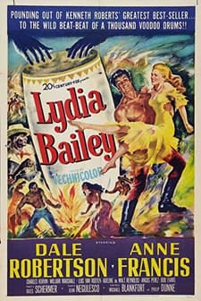 Lydia Bailey (1952) afişi