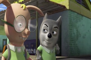 Unstable Fables: 3 Pigs & A Baby Fotoğrafı