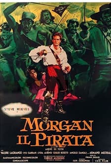 Morgan Il Pirata (1960) afişi