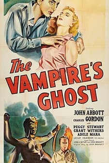 Vampirin Hayaleti (1945) afişi