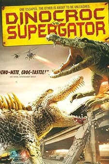Dinocroc Vs. Supergator (2010) afişi
