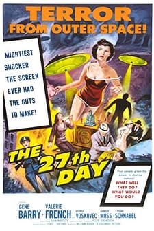 27. Gün (1957) afişi