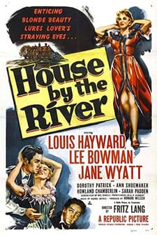 House By The River (1950) afişi
