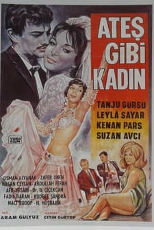 Ateş Gibi Kadın (1965) afişi