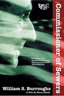William S. Burroughs: Commissioner Of Sewers (1991) afişi