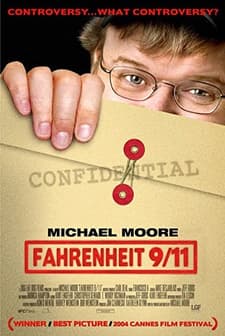 Fahrenheit 9/11 (2004) afişi