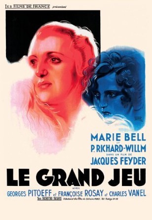 Le Grand Jeu (1934) afişi