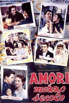 Amori Di Mezzo Secolo (1954) afişi